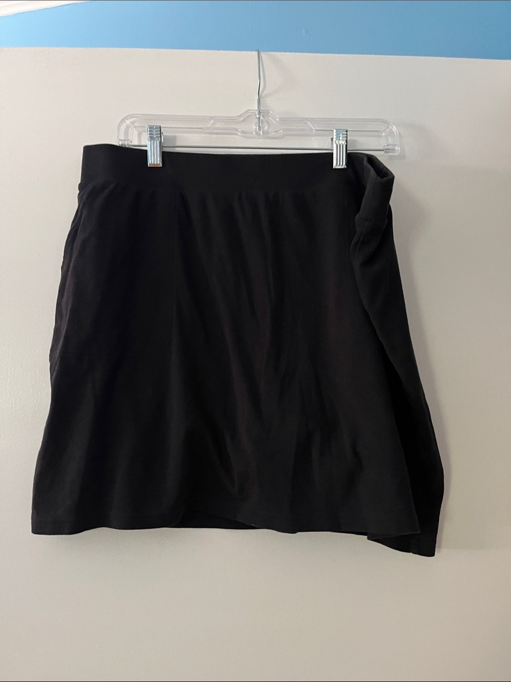 croft & barrow Black A-Line Skirt